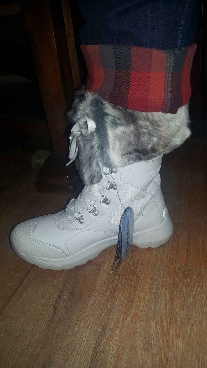 Winter wedding shoes