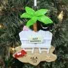Wedding/Engagement Christmas Ornaments