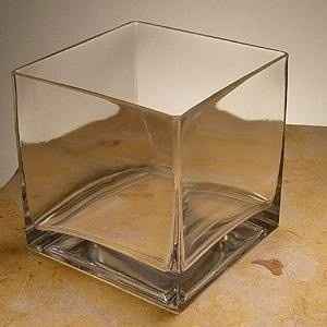 Square Glass Vases