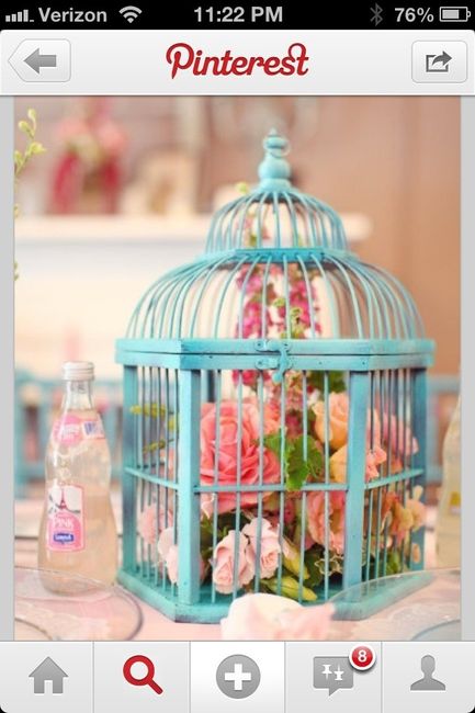 Birdcage centerpiece
