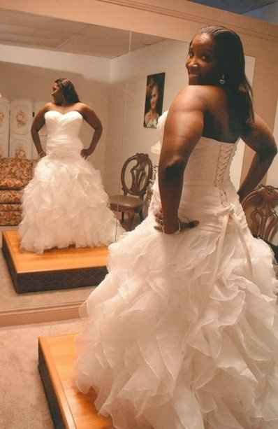 Plus size discount gypsy wedding dress