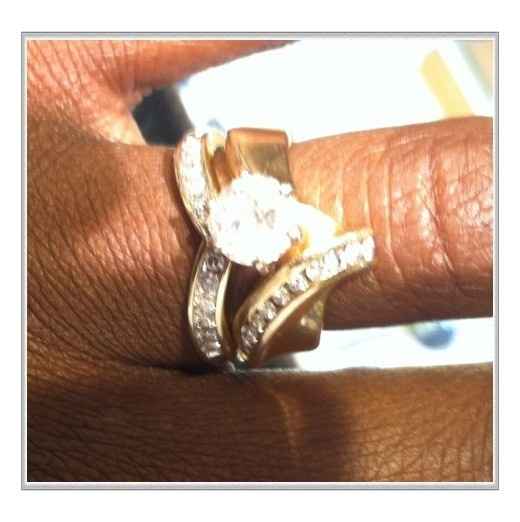 We got our wedding bands! (Pics)