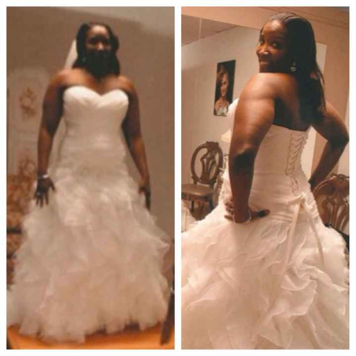 I rang the Bell and Said yes to the dress!! Lets see some of your dresses!!