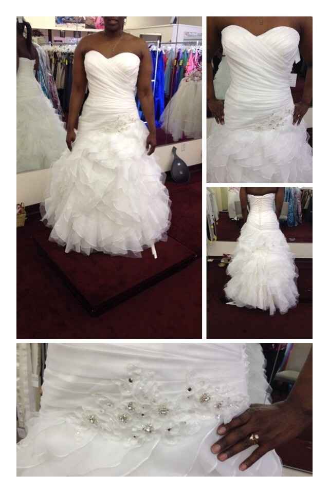 Waiting on my dress, so let me see yours and your accessories!