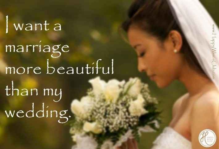 What are your reasons for getting married?