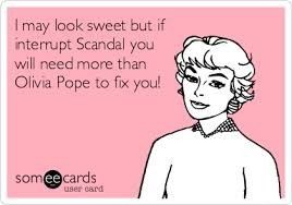 Who's watching Scandal tonight?
