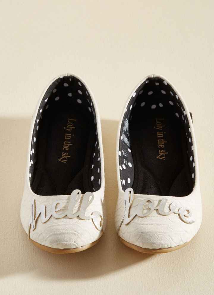  Flat bridal shoes? - 1