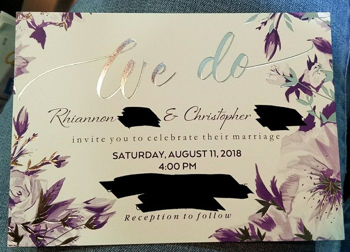  Weddinf invitations - 1