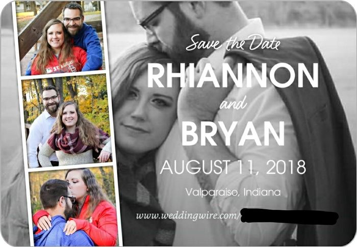 Save the dates - picture or no picture? 8