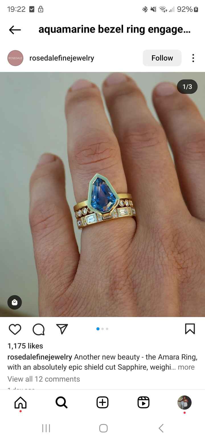 Non-standard engagement rings? - 1