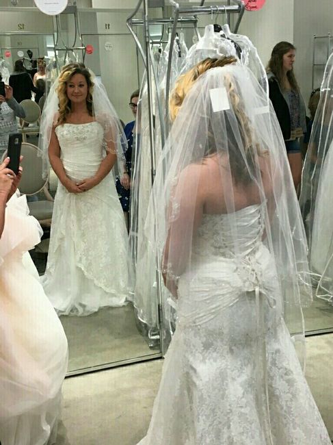 I bought my wedding dress today:)