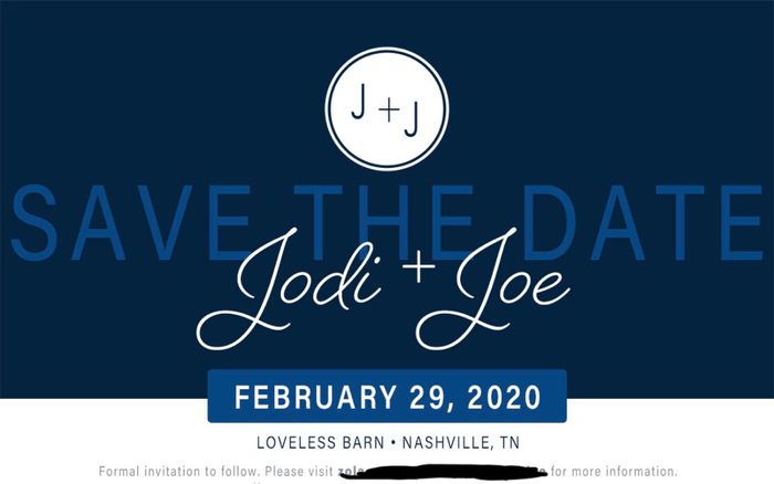 Show me your Save the Dates! 9