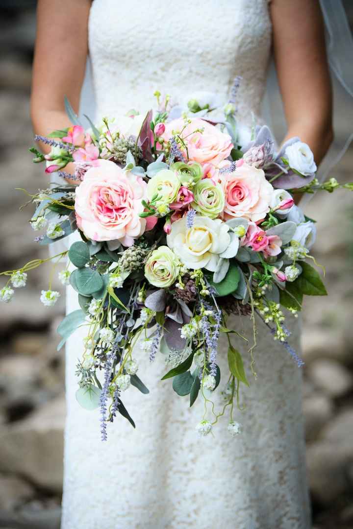 My Realistic Artificial Bridal Bouquet 