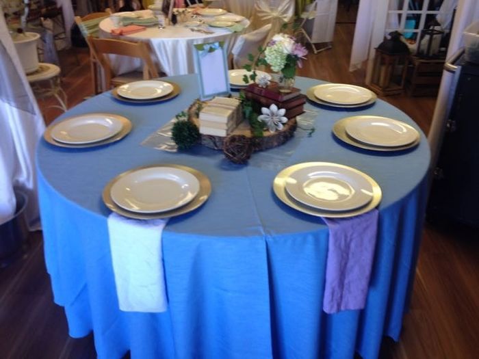 Advice on using wood slices in centerpiece
