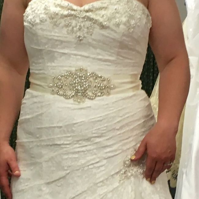 Show me your bridal belt/sash