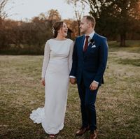 Show me your plain/simple wedding gowns with accessories! - 2