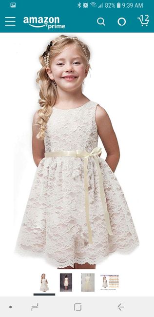 Flower girls dress - 1