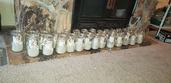Centerpieces finally done! - 3