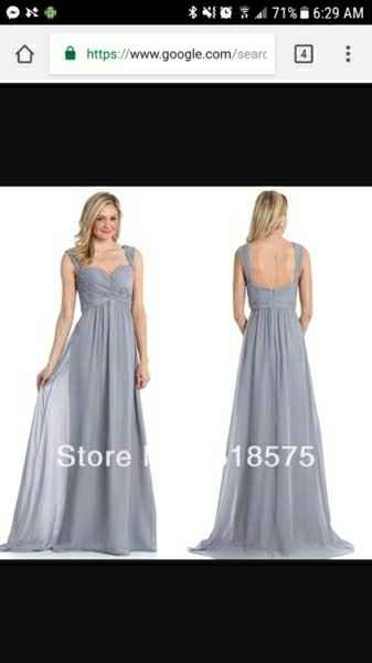 Bridesmaid dress dilemma.....