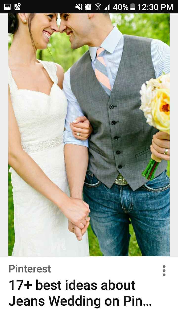 Groom vs groomsmen?