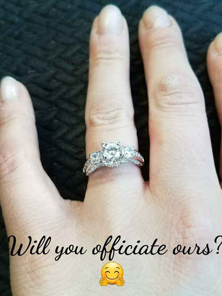 New engagement ring- show me your rings!