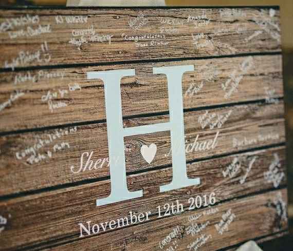 Unique Wedding Guest Books - 1