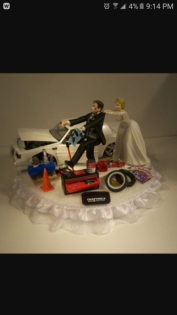 Show me your wedding cake toppers!