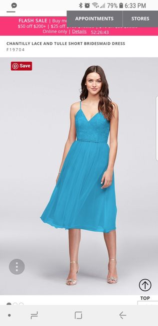Short or Long Bridesmaid dresses..... - 1