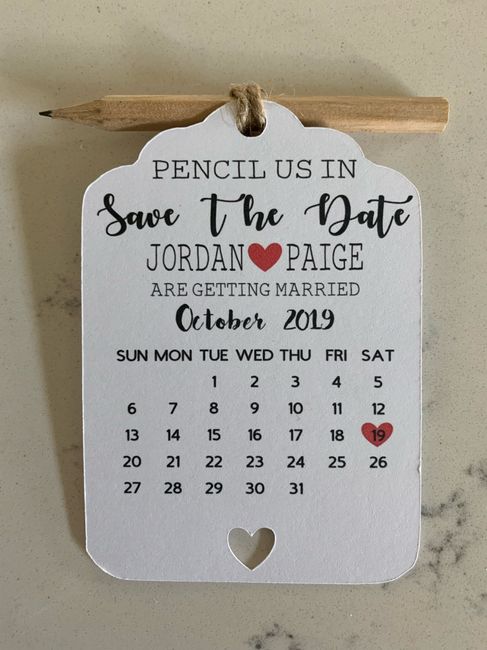 Save the dates without pictures?? 2