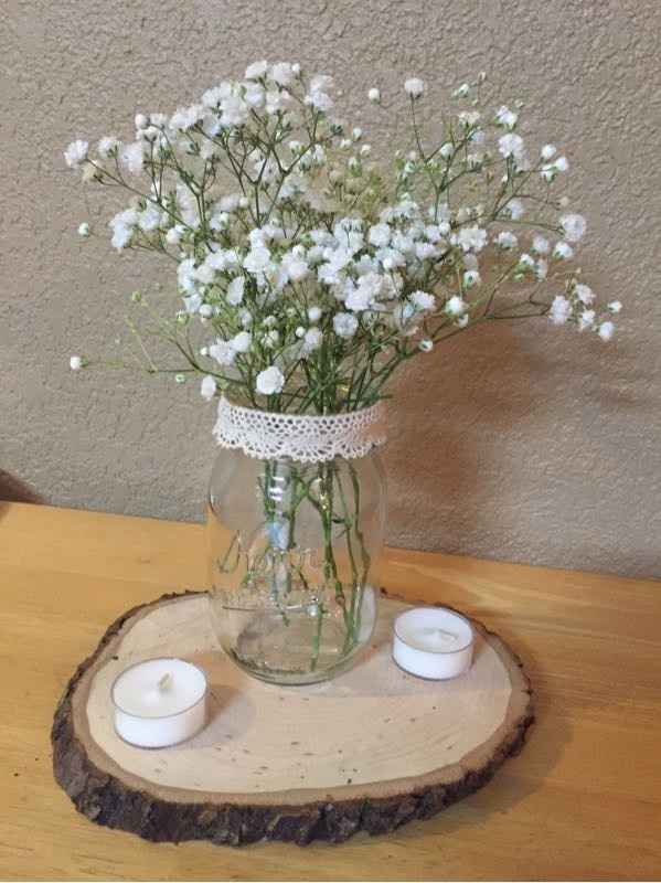 Trial center pieces.....