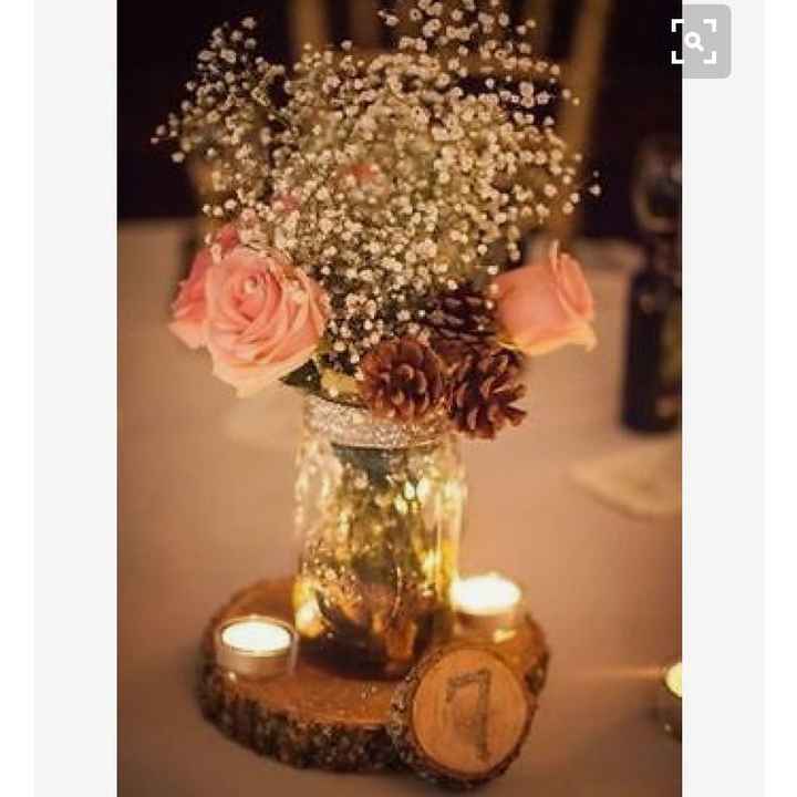 Trial center pieces.....