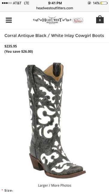Am I the only one wearing boots?