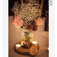 Trial center pieces.....