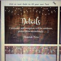 Invitation details insert