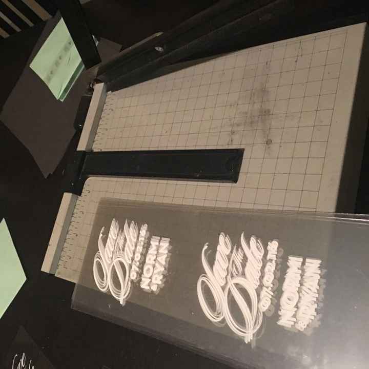 Finished my Save The Dates