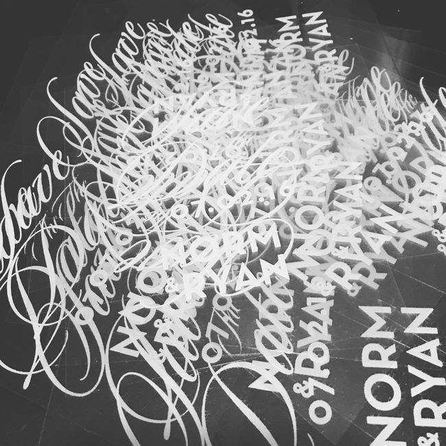 Finished my Save The Dates