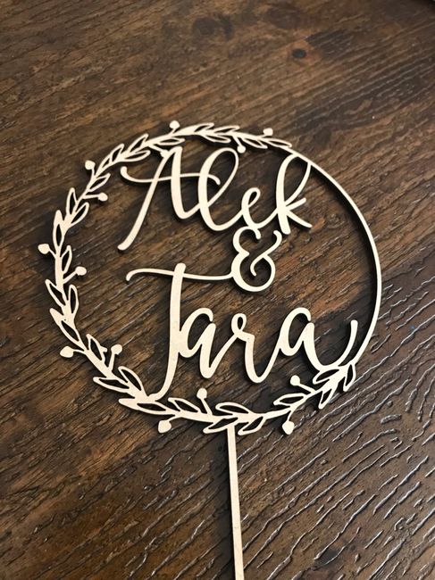 Let Me See Your Cake Topper! 6