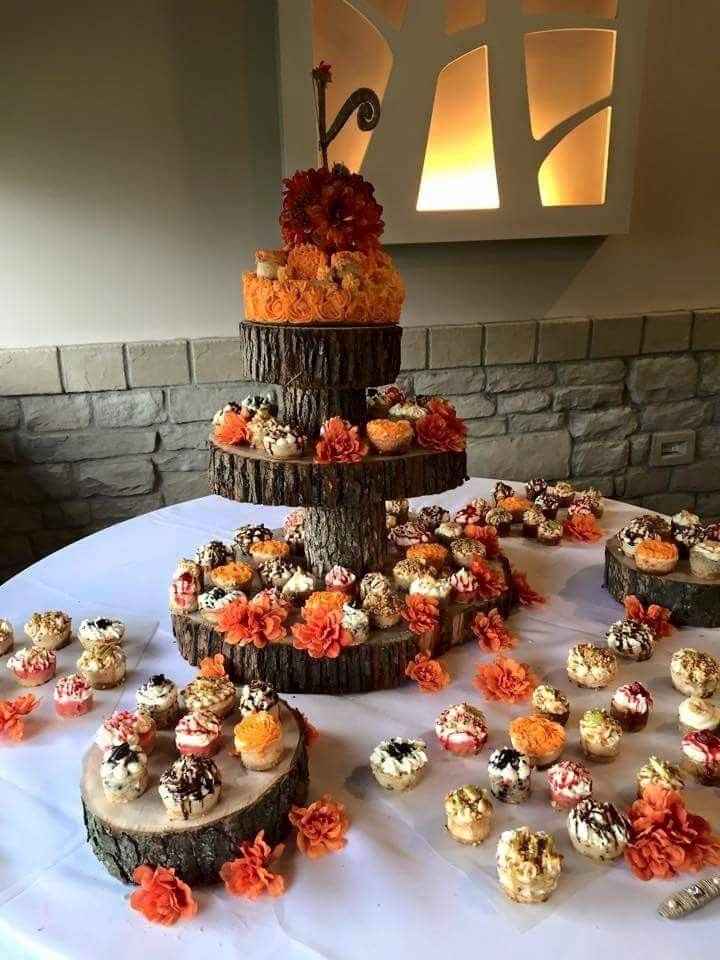 my wedding cake display