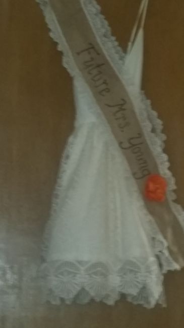 My DIY sash