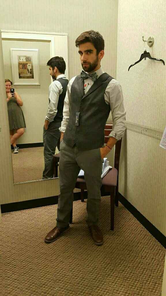 Let me see what you're wearing on your wedding day