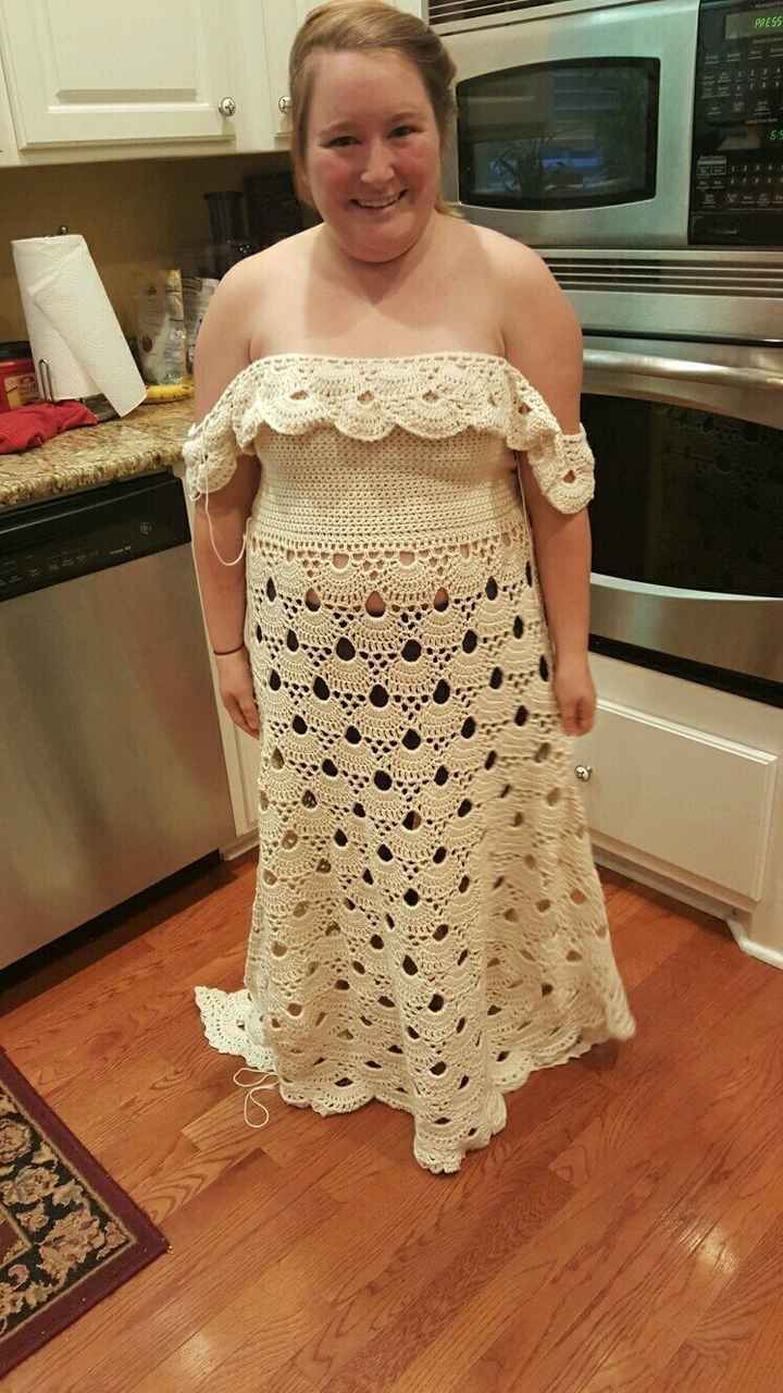 Dress is done! Update: Completed pics added!
