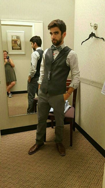 Let me see what you're wearing on your wedding day