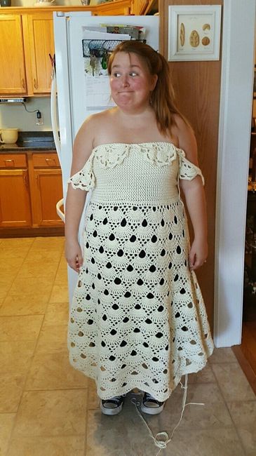Dress is done! Update: Completed pics added!