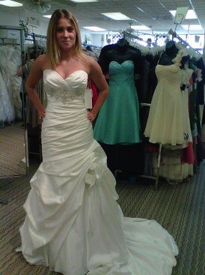 Show off your dress's ladies.
