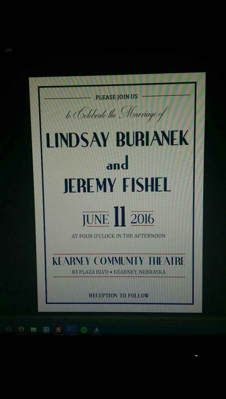 Invite design
