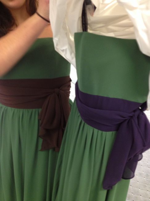 Bridesmaid dresses are in!!