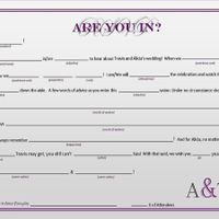 Mad-Lib Template: Anyone done these? As a Postcard?