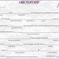 Mad-Lib Template: Anyone done these? As a Postcard?