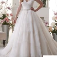 Did anyone order a gown without trying on?? Plus size bride