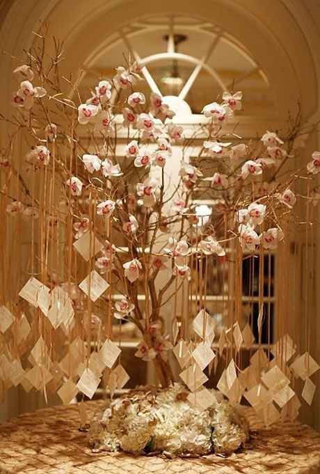 Escort Card Tree